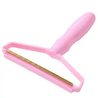 Manual fabric shaver, plastic handle, double-sided - 6