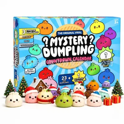 Noel Advent Takvimi 2026, Yumuşak Squishy Oyuncaklar - 13
