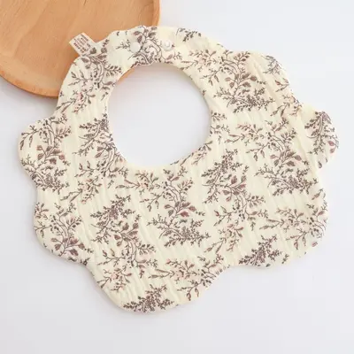 100% Cotton Gauze Baby Bib, Waterproof, Breathable, Soft for Newborns - 7