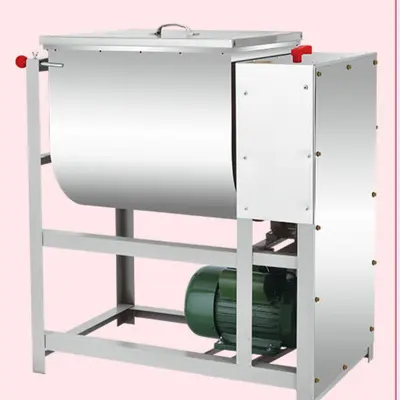 Commercial dough kneading machine, 5-25 kg, stainless steel