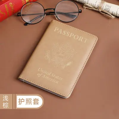 PU-Reisepass-Brieftasche, verdickt, multifunktional, bedruckbar - 8