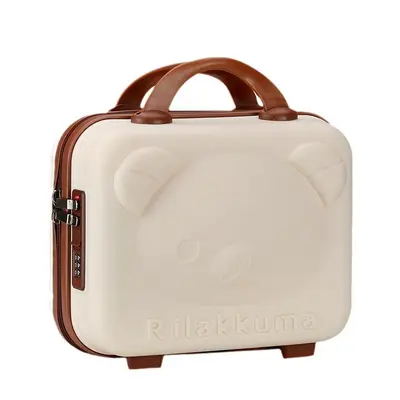14 Zoll Kosmetiktasche Erinnerungskoffer Damen PP Bär Mini Zahlenschlosskästchen Handtasche Geschenkbox Großhandel