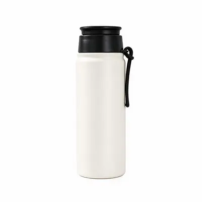 Edelstahl-Thermosflasche mit magnetischem Strohhalmbecher - 6