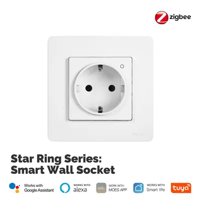 Tuya akıllı ev zigbee2mqtt akıllı priz uygulaması uzaktan zamanlama güç izleme 16A priz - 7