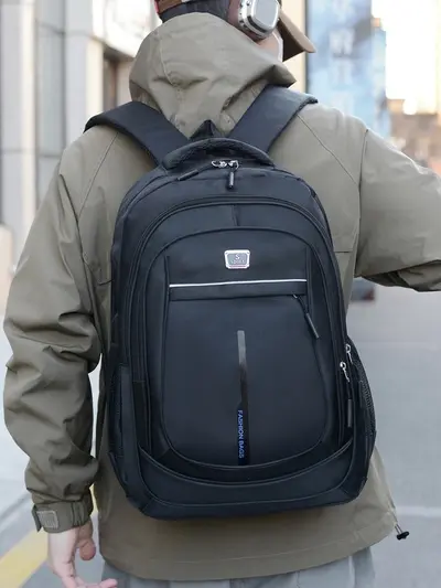 Men's Minimalist Laptop Backpack for Business Trips and Travel - 2