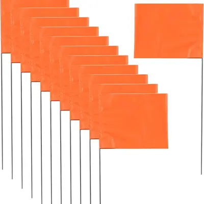 Anpassbare farbige PVC-Markierungsfähnchen mit Draht - 13