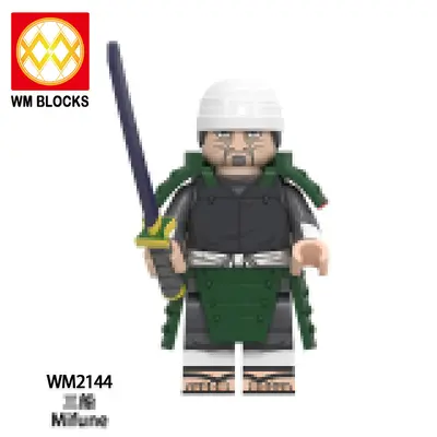WM6112 Anime-Serie Lern-Bausteine mit Minifiguren - 7