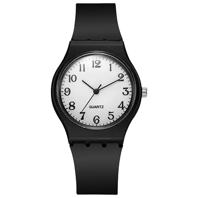 Öğrenci çocuk saati silikon kuvars saat moda izle kadın sınır ötesi e-ticaret tedarik izle üreticisi toptan - 7