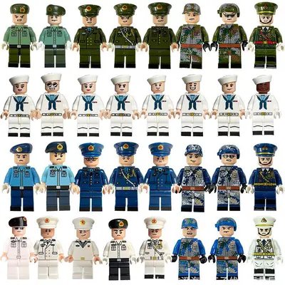 8 Parça Kahraman Ninja Figür Seti Yapı Blokları Eğitici Oyuncak - 4