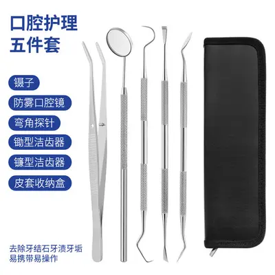 Zahnreinigungsset, 7-teilige Zahnpflege-Instrumente