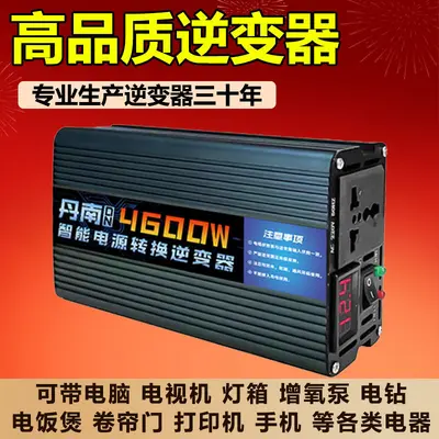 Full Power Pure Sine Wave Inverter 12V/24V to 220V, High Power for 48V/60V Electric Vehicl - 4