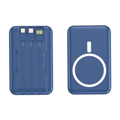 3C-zertifizierte ultraflache kabellose magnetische Schnelllade-Powerbank 20W, kompakt tragbar, mobile Stromversorgung, anpassbar, KC Grenzhandel - 10