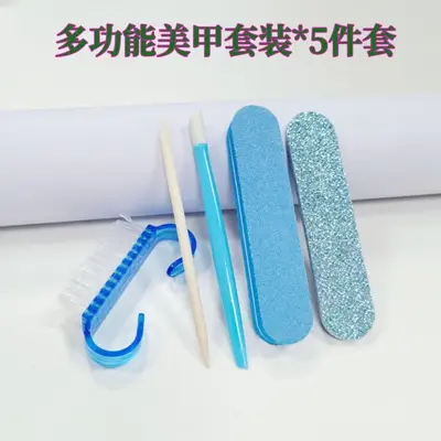 Portable nail care kit with clippers, file and tools - 8