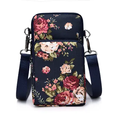 New mobile phone bag, women's mini bag, shoulder crossbody bag, wrist coin purse, casual exercise dance forearm bag - 13