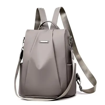 Women's Backpack, Nylon Oxford Fabric, Water-Repellent, Large Capacity for Travel - 8