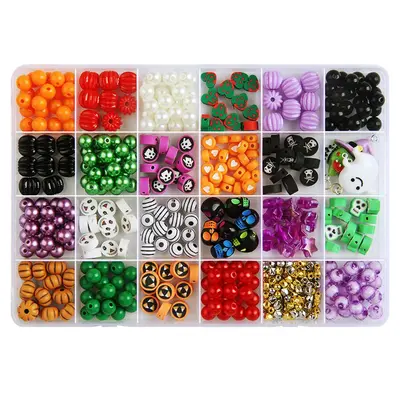Halloween Halloween gift decorative beads acrylic jewelry bracelet decorative acrylic loose beads