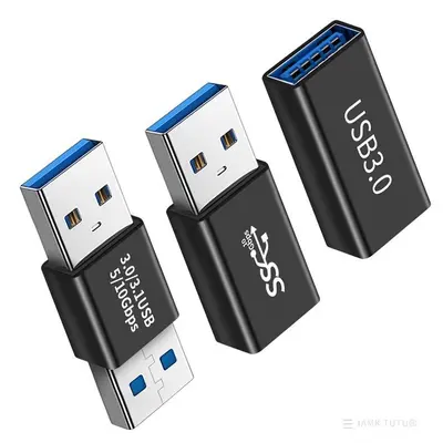 USB 3.0 OTG dönüştürücü, erkek-dişi, hızlı şarj