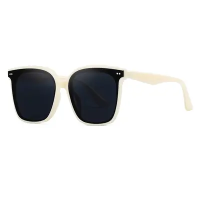 Black-Frame UV-Protection Unisex Sunglasses - 6