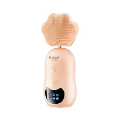 Kemei KM-293 Facial Cleansing Brush - Face Cleansing Device with Lifting and Massage Functions, Portable Electric Facial Cleanser