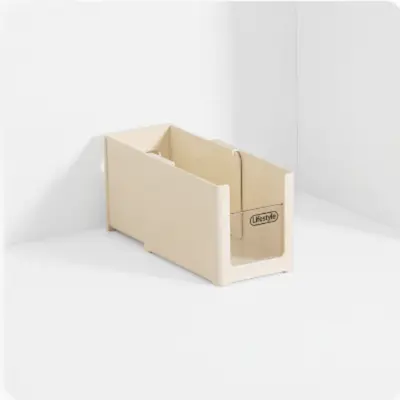 Ausziehbare Schrank-Aufbewahrungsbox, Küchen-Schubladenorganizer - 5