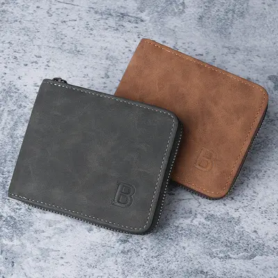 Men's Business Wallet, Waterproof, Wear-Resistant, Bifold with Multiple Card Slots - 5
