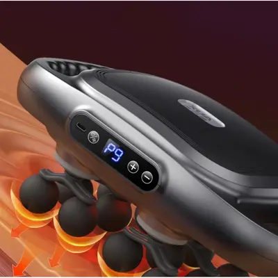 Multi-Head Rechargeable Fascia Gun, High-Frequency Deep Percussion - 3
