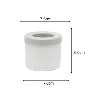 Silikon Buz Kalıbı Buz Küpü Kalıbı Kolay Çıkarma Silindir Buz Kalıbı Mini Buz Kovası Buz Kutusu Saklama Kutusu - 8