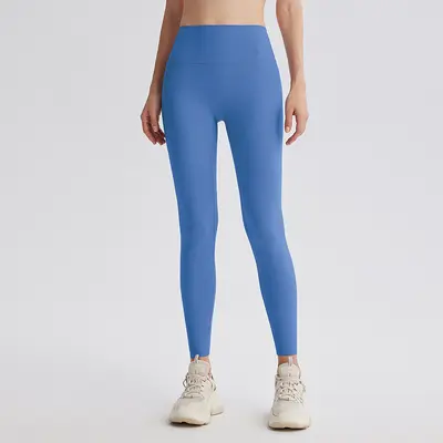 Caijue Upgraded 6th Gen Double-Sided Brushed Shark Pants High-Waist Bare-Feel Yoga Wear Running Fitness Pants Butt-Lifting Yoga Leggings - 13
