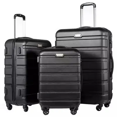 ABS Spinner Suitcase, 20/24/28 Inch, Combination Lock, Durable - 9