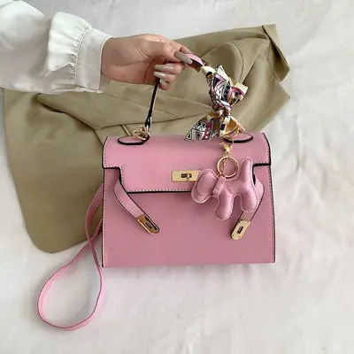 Mini Kelly Bag Women's Handbag, Large Capacity Elegant Design - 13