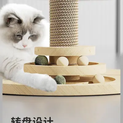 Wear-Resistant Sisal Cat Scratching Board and Post - 2