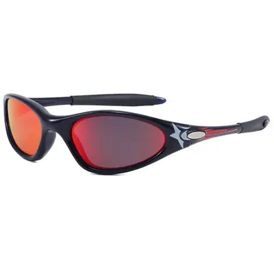 Retro Oval TR Sunglasses for Cycling and Outdoor Use - 9