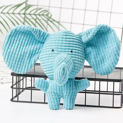Chew-Resistant Squeaky Plush Dog Toy Stress Relief - 9