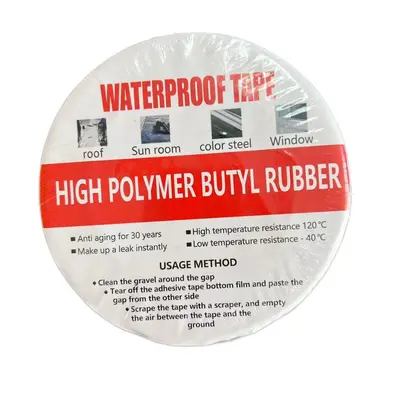 Self-Adhesive Roof Waterproofing Membrane with Butyl Tape