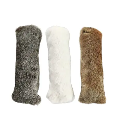 Rabbit Fur Pillow Cat Toy with Catnip Scent Self-Play