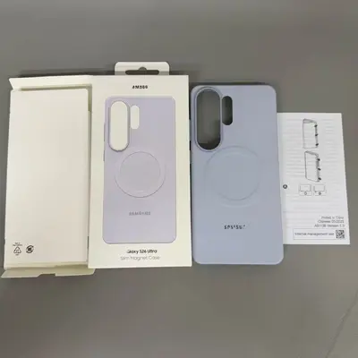 Samsung S26 Ultra Hülle, flüssiges Silikon, magnetisch, Vollfarbe - 7