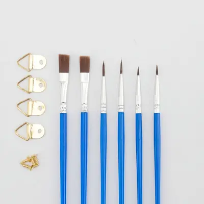 Nylon-Pinselsatz, Acryl-, Aquarell- und Ölmalerei
