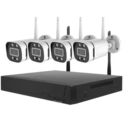 Kablosuz WiFi gözetleme seti, tam renkli HD, gece görüşü, iki yönlü ses - 3
