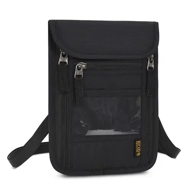 RFID protective card wallet with passport compartment - 2