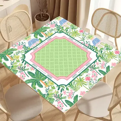 American-Style Fabric Mahjong Table Mat, Silent, Absorbent and Anti-Slip - 3