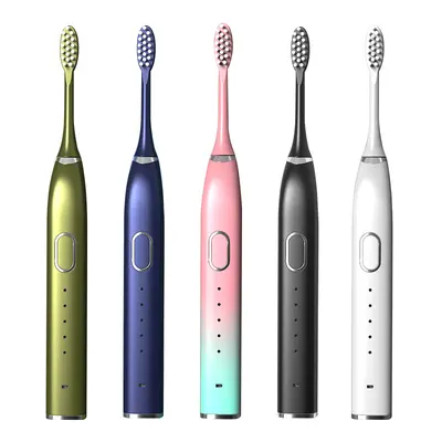 Vibrating Sonic Electric Toothbrush with Water Flosser, Rechargeable - 6
