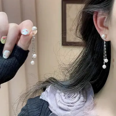 Ear Clip Women No Piercing Premium Retro Earrings - 12