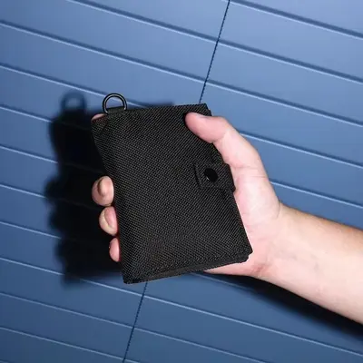 Erkek Kısa Cüzdan 1680D Balistik Naylon RFID Korumalı Kartlık - 7