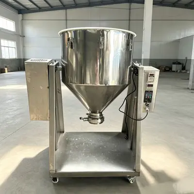 Laboratuvar paslanmaz çelik tambur karıştırıcısı, sessiz - 11