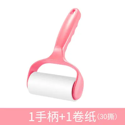 Removable lint roller with dust removal paper set - 7