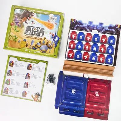 TOY BATTLE Board Game Two-Player Royal Strategy Puzzle Battle Game - 7