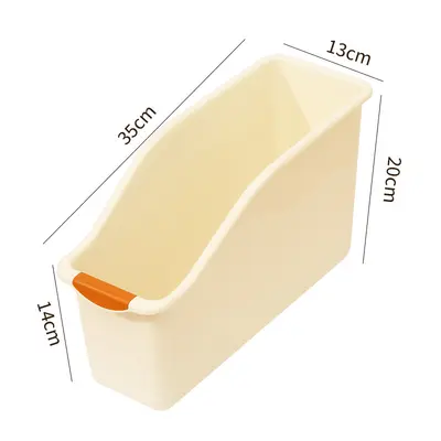 Kitchen storage box with wheels, under-sink shelf - 12
