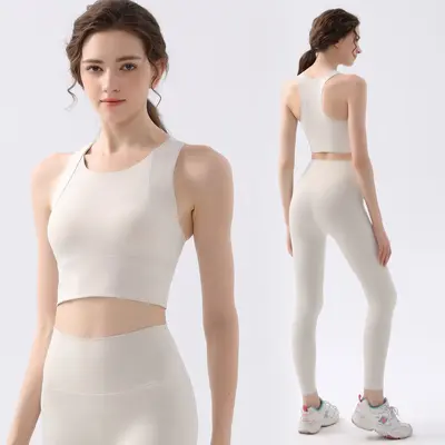 Slim Yoga Vest, High-Density Sports Fitness Wear