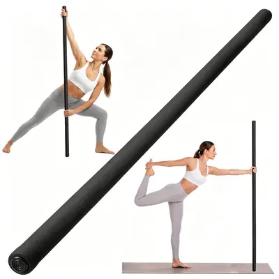 Telescopic Yoga Stick for Shoulder and Back Opening, Portable - 7