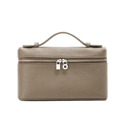Full-Grain Cowhide LP19 Feeding Bag, Genuine Leather, White - 9